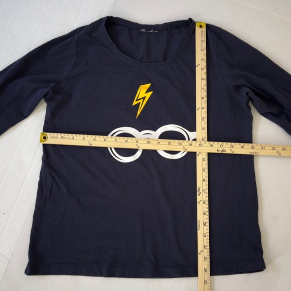 Harry Potter Navy Blue Pajama Set 100% Cotton - Picture 2 of 6